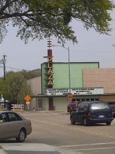 The old theater in downtown.