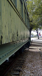 Another view of the train car.